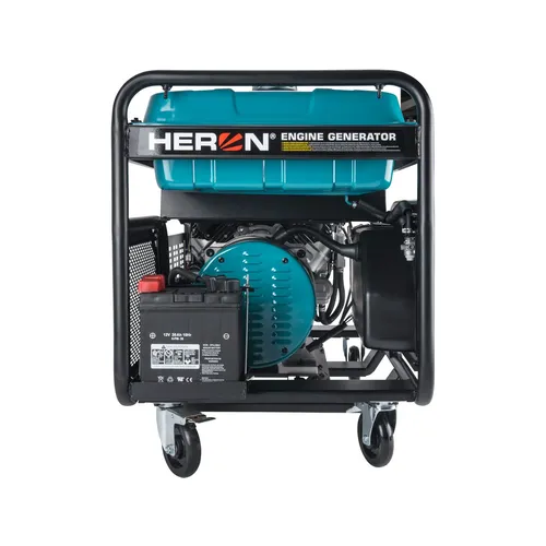 Zrušeno! nahrazeno výrobkem 8896431 elektrocentrála benzínová 22hp/11kw/13,5kva (400v), 11kw (230v), podvozek HERON 8896430