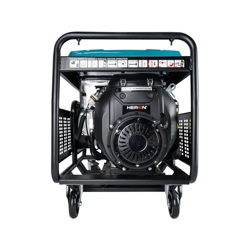 Zrušeno! nahrazeno výrobkem 8896431 elektrocentrála benzínová 22hp/11kw/13,5kva (400v), 11kw (230v), podvozek HERON 8896430