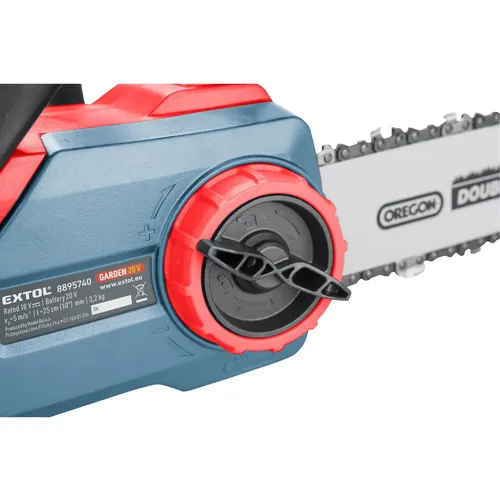 Zrušeno! nahrazeno výrobkem 8891921 pila řetězová aku, 30cm, garden20v, 20v li-ion, bez baterie a nabíječky EXTOL PREMIUM 8895741