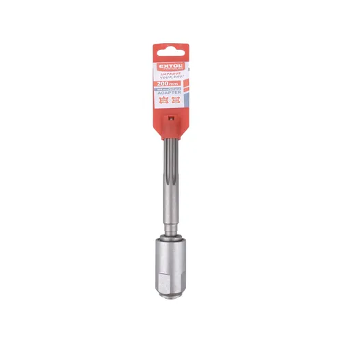 Zrušeno! nahrazeno výrobkem 8801592, redukce z sds max kladiva na sds plus, 225mm, 200mm EXTOL PREMIUM 8801591