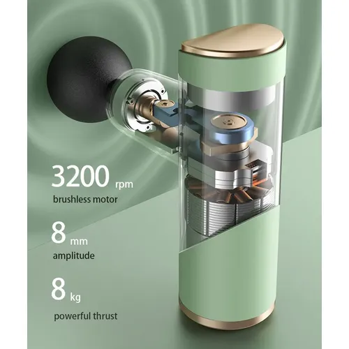 Mini masážní hliníková pistole Powerplus GLOX609G