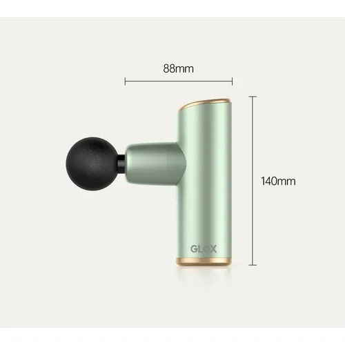 Mini masážní hliníková pistole Powerplus GLOX609G