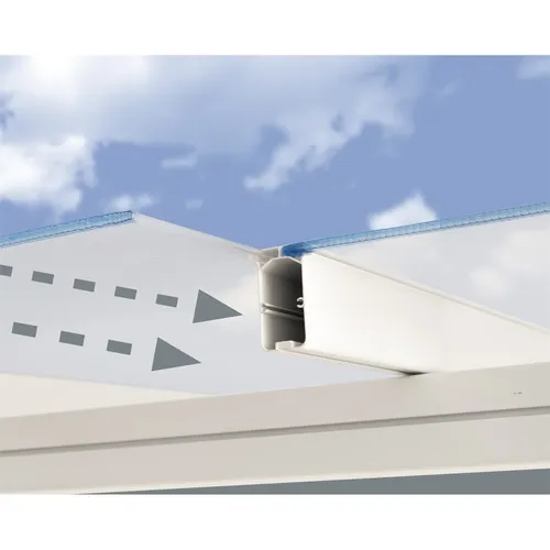 Palram - Canopia Sierra 4200 bílá 3 x 4,25 hliníková (montovaná) pergola