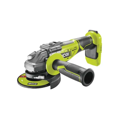 Ryobi R18AG7-0 aku 18 V bezuhlíková úhlová bruska 125 mm ONE+ (bez baterie a nabíječky)