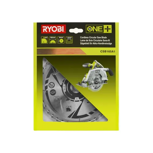 Ryobi CSB165A1 pilový kotouč pr. 165/16mm, 40z. pro pily R18CS