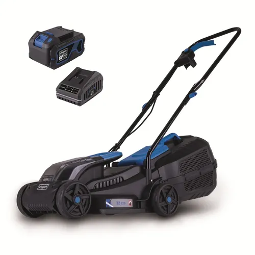 Scheppach BC-MP320-X-SET L aku 20 V IXES sekačka 3v1 + 1x 4Ah baterie + 1x nabíječka