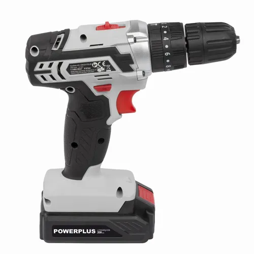 Aku šroubovák / vrtačka s příklepem 20V LI-ION Powerplus POWC1080