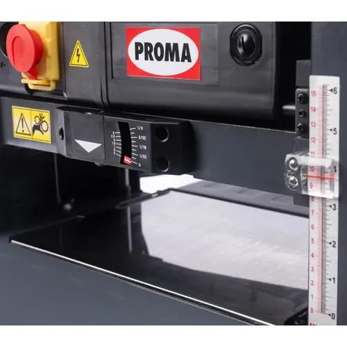 Proma FTP-330/230V S - Tloušťkovací frézka - protah se spirálovým žiletkovým válcem