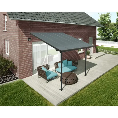 Palram - Canopia Capri 3000 antracit 3 x 3 hliníková (montovaná) pergola