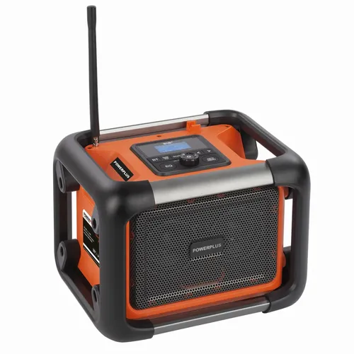 Aku stavební rádio 20V  plus  220V (bez AKU) Powerplus POWDP8061