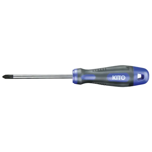 Zrušeno! nahrazeno výrobkem 4740207, šroubovák křížový, ph 2x100mm KITO 4800207