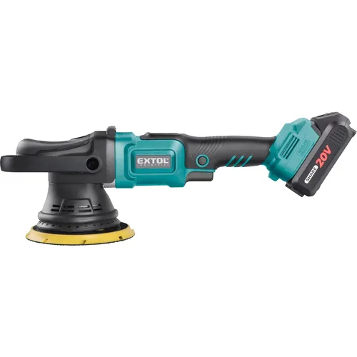Leštička orbitální aku share20v, 150mm, brushless, 2ah EXTOL INDUSTRIAL 8791844