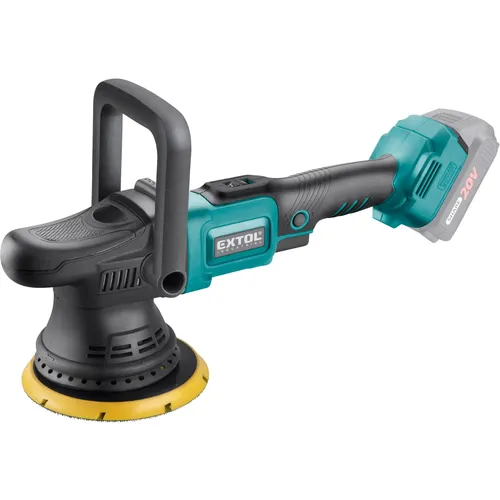 Leštička orbitální aku share20v, 150mm, brushless, 2ah EXTOL INDUSTRIAL 8791845