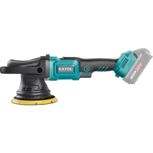 Leštička orbitální aku share20v, 150mm, brushless, 2ah EXTOL INDUSTRIAL 8791845