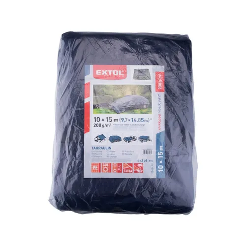 Plachta pe nepromokavá silná 200g/m2, 10x15m, pe EXTOL PREMIUM 8878215