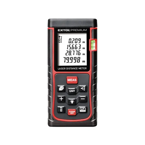 Metr laserový digitální 80m EXTOL PREMIUM 8820043