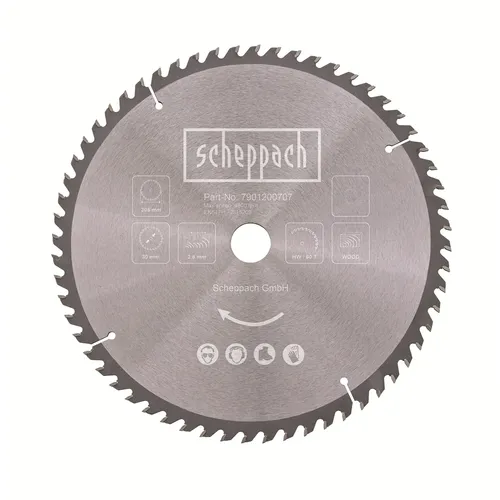 Scheppach pilový kotouč na dřevo, TCT pr. 305/30, 60 zubů