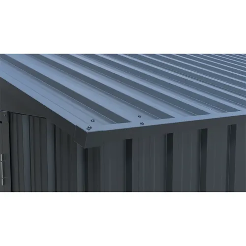 Riwall PRO RMCG 20x13 Anthracite kovová garáž 3,8 x 6 m se sedlovou střechou Antracit