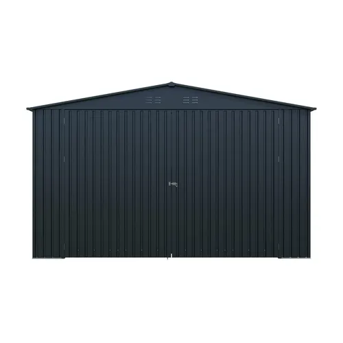 Riwall PRO RMCG 20x13 Anthracite kovová garáž 3,8 x 6 m se sedlovou střechou Antracit