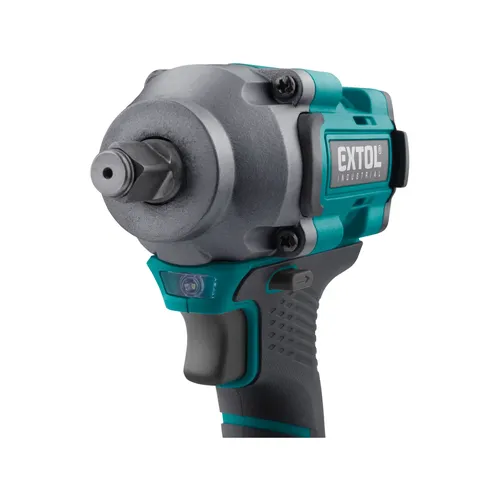 Utahovák rázový 1/2" aku share20v, 500nm, brushless, 2ah EXTOL INDUSTRIAL 8791814