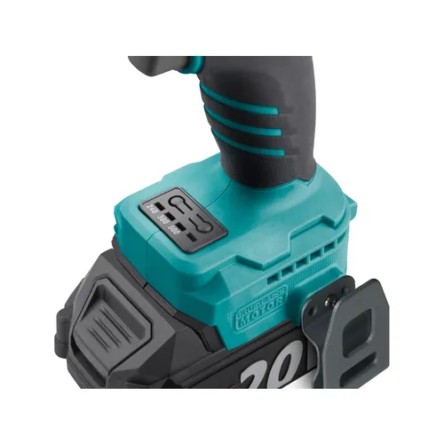 Utahovák rázový 1/2" aku share20v, 500nm, brushless, 2ah EXTOL INDUSTRIAL 8791814