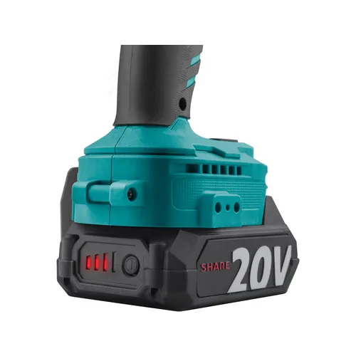 Utahovák rázový 1/2" aku share20v, 500nm, brushless, 2ah EXTOL INDUSTRIAL 8791814