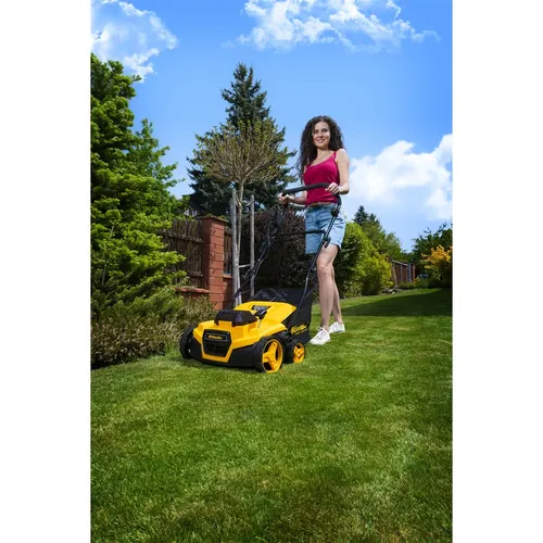 Riwall PRO RAV 3820i aku travní provzdušňovač 2x20 V (bez baterie a nabíječky)