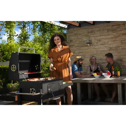 Riwall PRO RCG 60 gril na dřevěné uhlí Riwall PRO