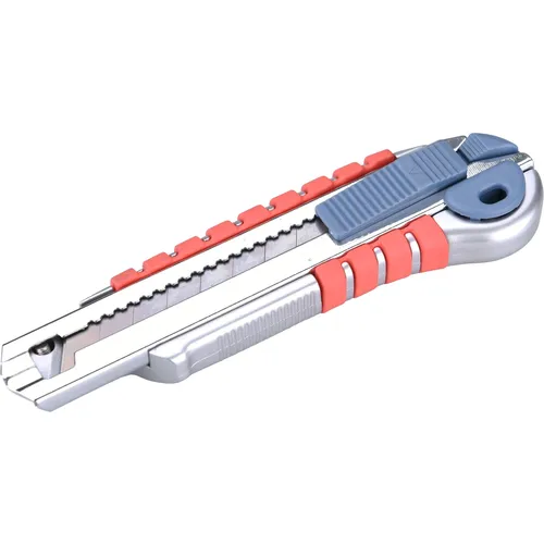 Nůž ulamovací s kovovou výztuhou a zásobníkem, 18mm auto-lock EXTOL PREMIUM 8855015