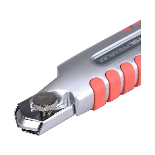 Nůž ulamovací s kovovou výztuhou a zásobníkem, 18mm auto-lock EXTOL PREMIUM 8855015
