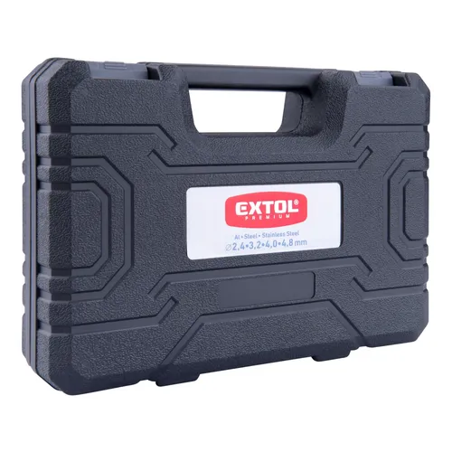 Nástavec nýtovací na vrtačku, pro trhací nýty 2,4-4,8mm, crmo EXTOL PREMIUM 8813752