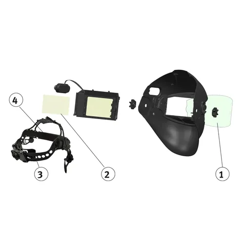 Samostmívací svařovací kukla VarioProtect XXL-W F-TC 1654100 Schweißkraft