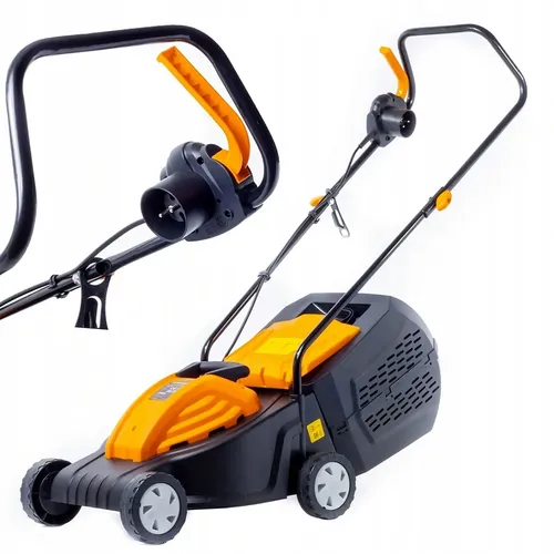 Riwall PRO REM 3210i elektrická travní sekačka s indukčním motorem 2 v 1