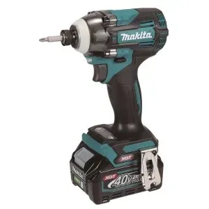 Makita TD004GD201 Aku rázový šroubovák 1/4"Li-ion XGT 40V/2,5Ah, Makpac