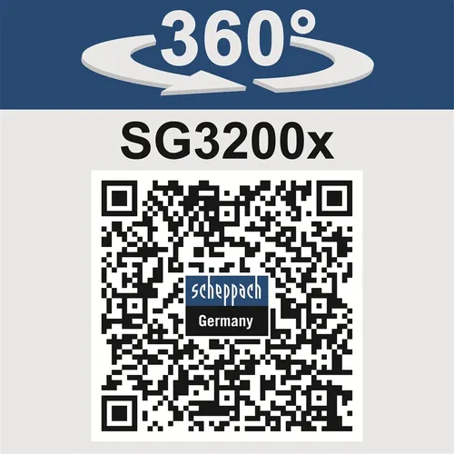 Scheppach SG 3200x Rámová elektrocentrála 2800 W s regulací AVR