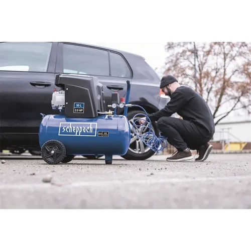 Scheppach HC 65 olejový kompresor 50 l