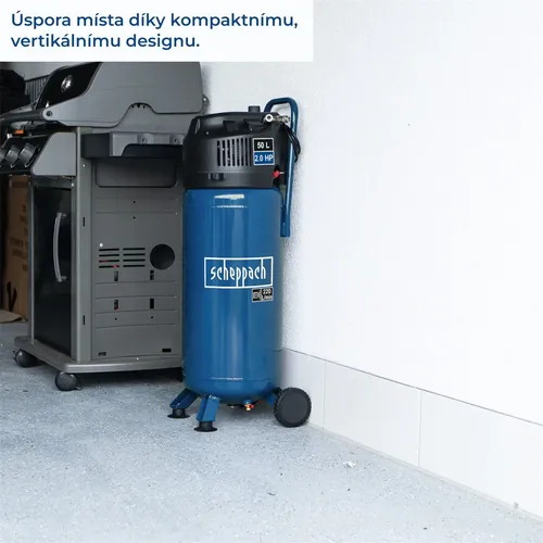 Scheppach HC 51 V bezolejový vertikální kompresor 50 l