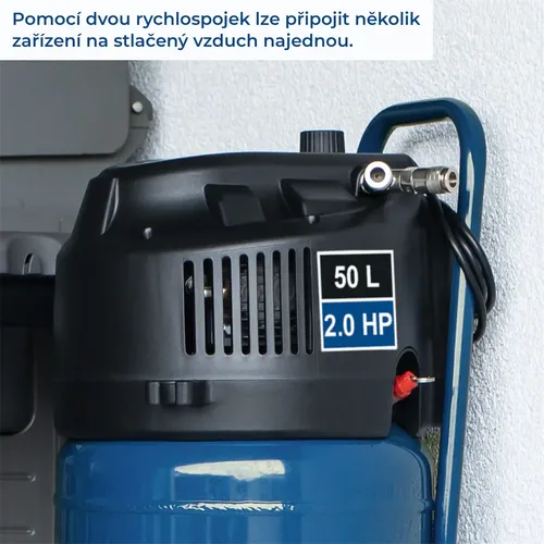 Scheppach HC 51 V bezolejový vertikální kompresor 50 l
