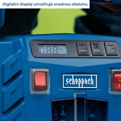 Scheppach Air Force 5 bezolejový mobilní kompresor 8 bar na 12 V/230 V