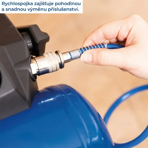 Scheppach HC 06 bezolejový kompresor 6l
