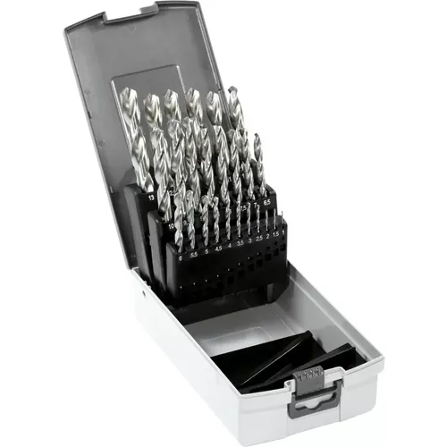Sada vybrušovaných vrtáků do kovu HSS CZ002 25-SET CZ002 NAREX