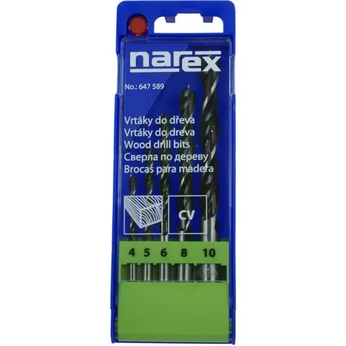Sada vrtáků do dřeva 5-SET WOOD NAREX