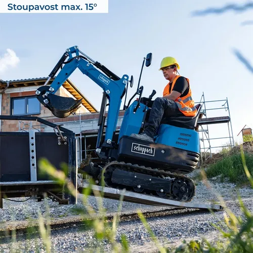 Scheppach EXC 815 - Minibagr