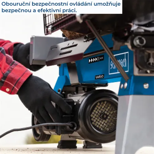 Scheppach HL 460 horizontální štípač na dřevo 4 t