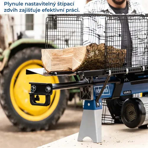 Scheppach HL 760 LS horizontální štípač na dřevo 7t se stojanem