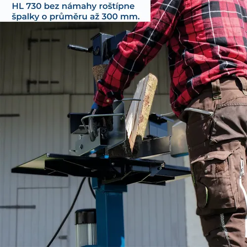 Scheppach HL 730 vertikální štípač na dřevo 7t (230 V)