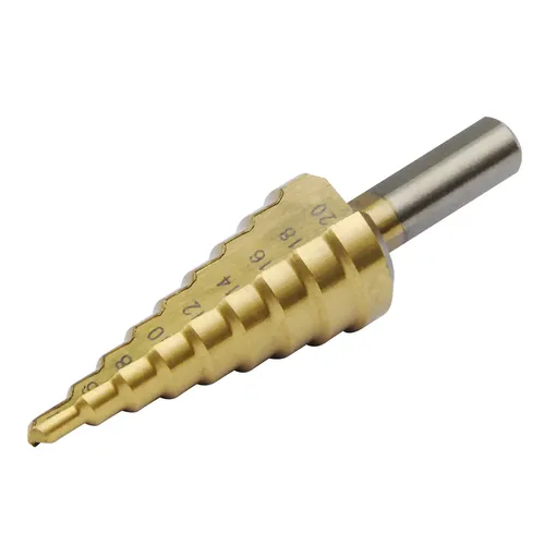 Vrták stupňovitý, o 4-20mm/po2mm, hss EXTOL CRAFT 20053