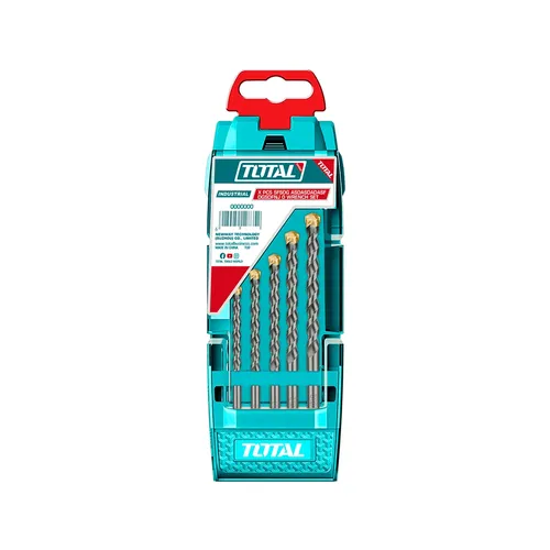 Vrtáky do zdiva sada 5ks, industrial TOTAL TACSD5051