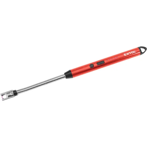 Zapalovač plazmový s tvarovatelným krkem a s usb nabíjením,, délka 26cm EXTOL PREMIUM 8848130
