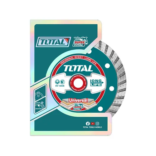 Kotouč diamantový řezný, turbo, suché i mokré řezání TOTAL TAC2131153
